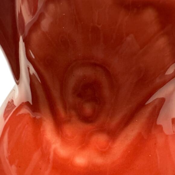 Vintage Rare Le Faubourg Portugal Carnelian Red Handled Pitcher Ewer - Picture 7 of 11